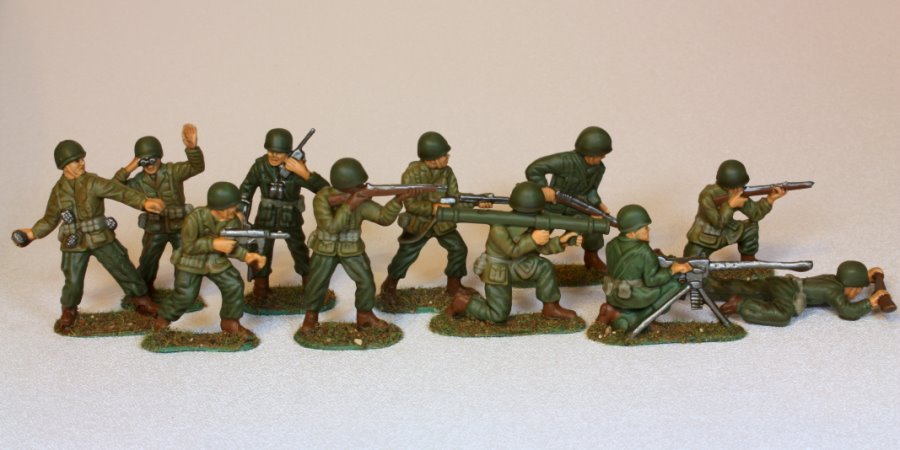 900x450 Dan Becker's 54 Mm Plastic Army Men - Painting Army Men
