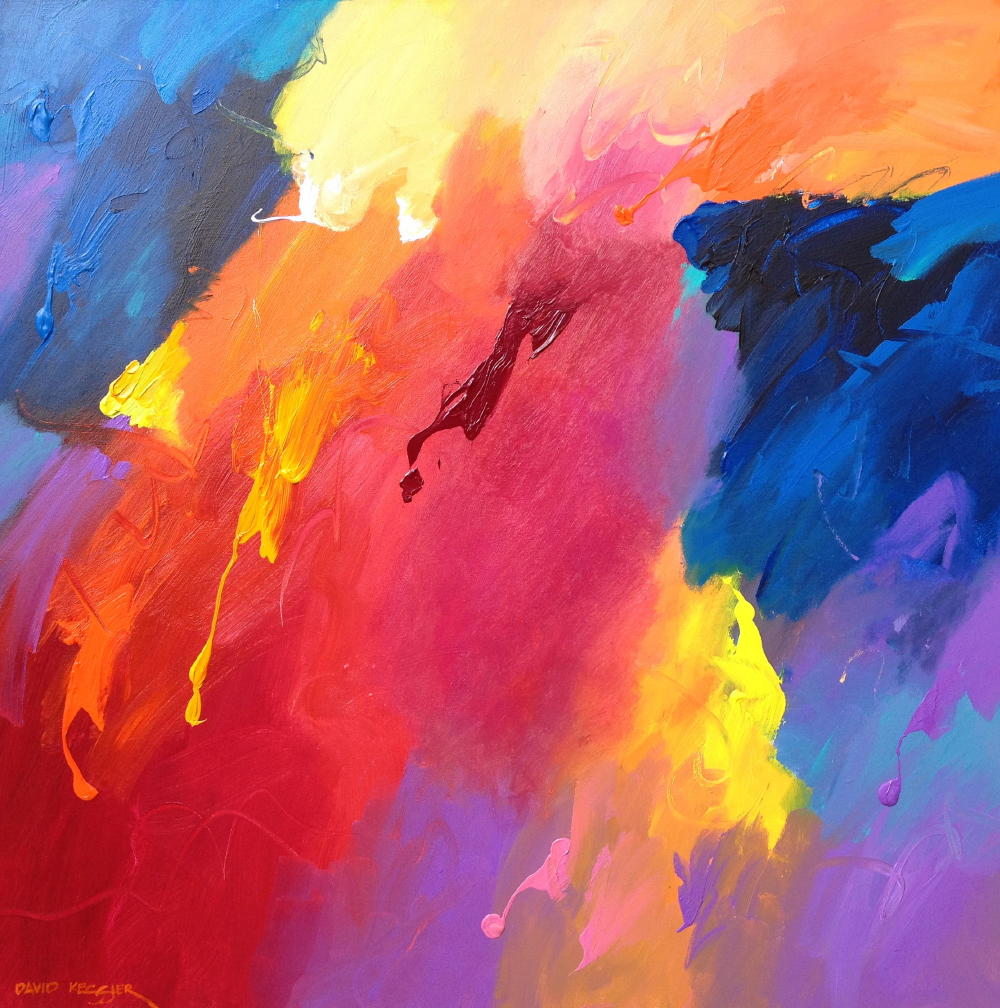 1000x1008 Abstract Painting Workshops David M. Kessler Fine Art - Painting Art