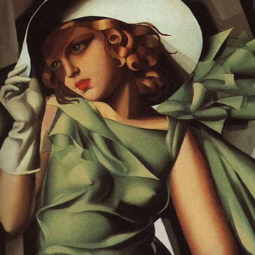 500x500 Differences Between Art Nouveau And Art Deco - Painting Art Deco