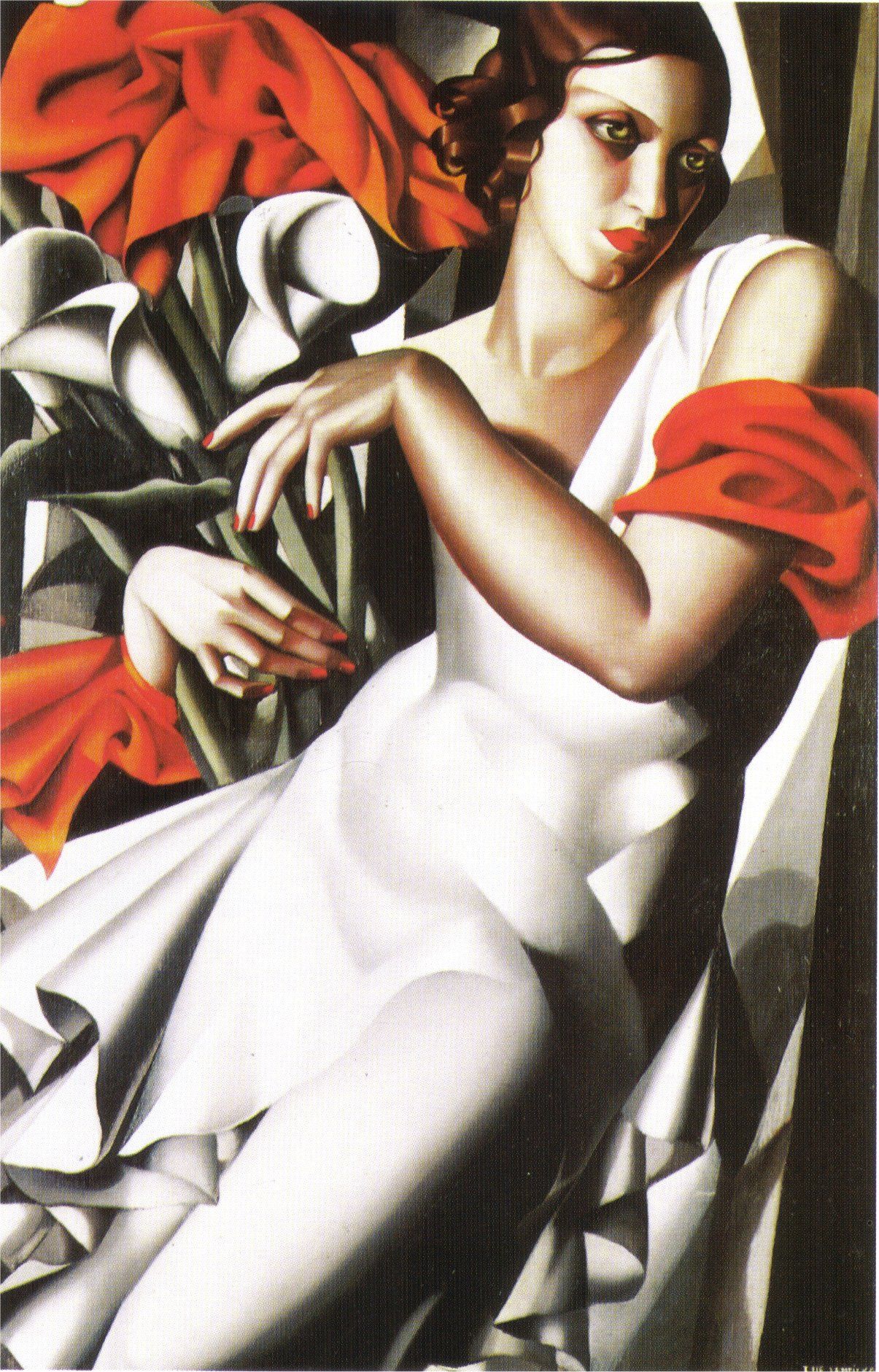 1205x1881 Tamara De Lempicka Painting Inspirations Amp Likes - Painting Art Deco