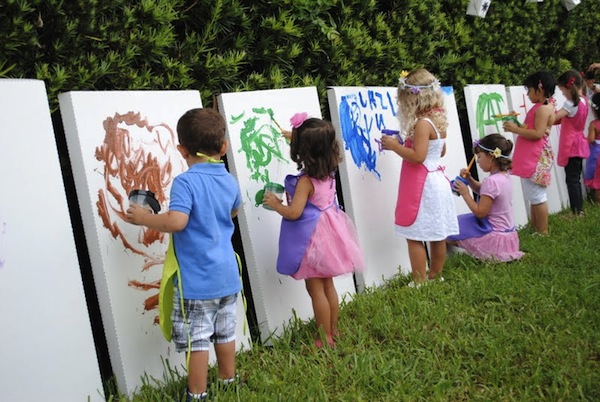 600x402 Art Y Party Host A Painting Party For The Kids! - Painting Art For Kids