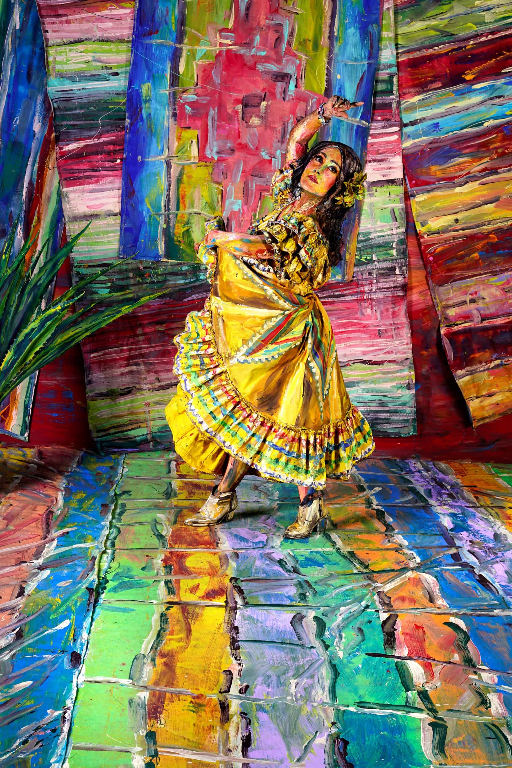 1668x2500 Alexa Meade Art - Painting Arts