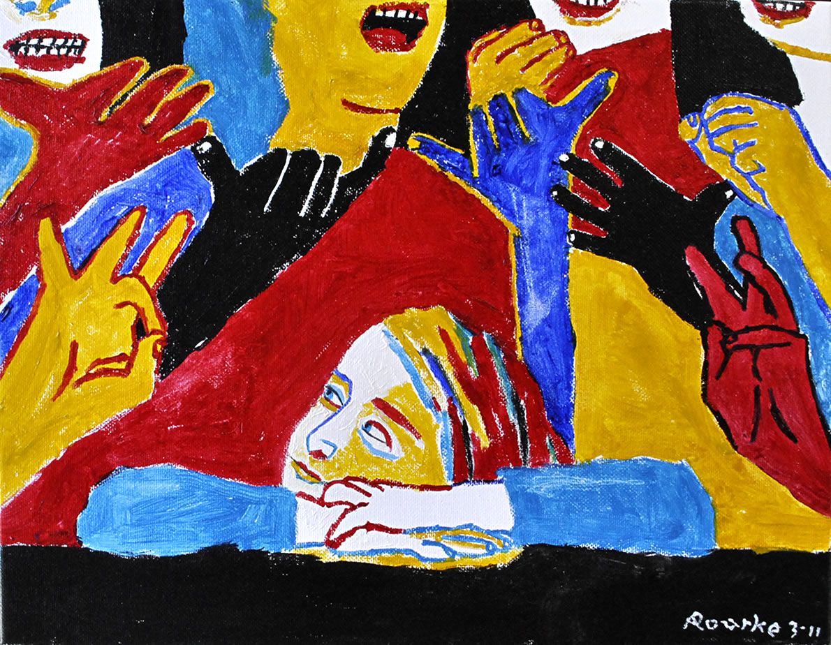 1190x924 Nancy Rourke Paintings Koda Childwaitssl World - Painting Asl