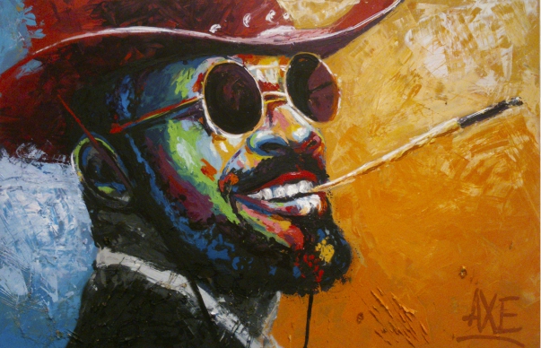 603x388 Django By Axe Colours, 2014 Painting Artsper (45747) - Painting Axe