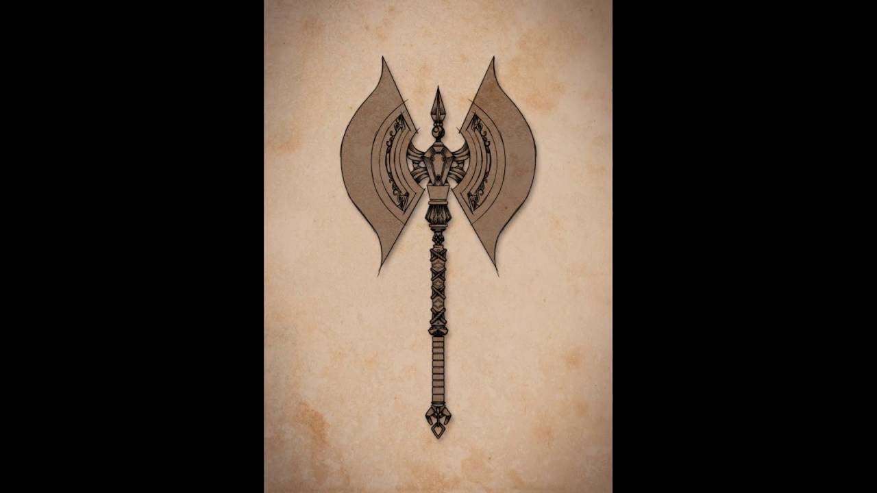 1280x720 Axe Concept - Painting Axe