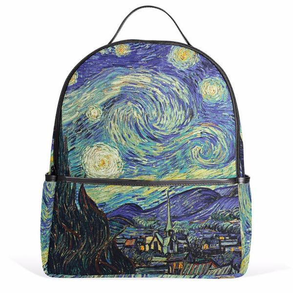 600x600 Oil Painting Backpack Boogzel Apparel - Painting Backpack