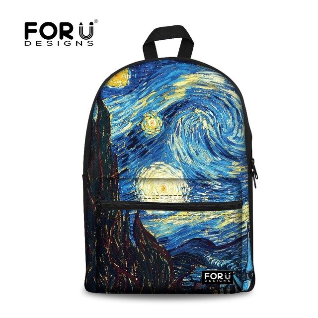 640x640 New 2017 Women Backpack Painting School Bags For Teenagers Girls - Painting Backpack