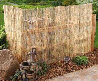 325x271 Removable Fence Design Ideas - Painting Bamboo Fence