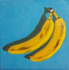 236x238 Pin By Brenda Harrison On Art Paintings, Fruit - Painting Banana