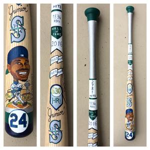300x300 Paul Nichols Art - Painting Baseball Bat