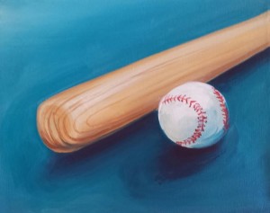 300x237 Birthdays - Painting Baseball Bat