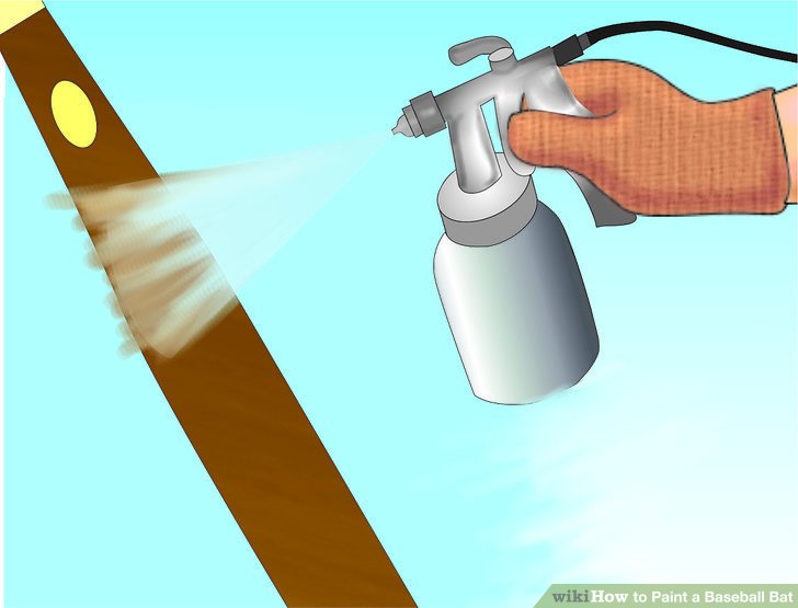 728x555 How To Paint A Baseball Bat 9 Steps (With Pictures) - Painting Baseball Bat