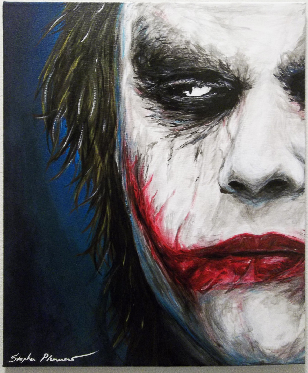 1189x1440 Probably My Favorite Painting I'Ve Done So Far (Acrylic) Batman - Painting Batman