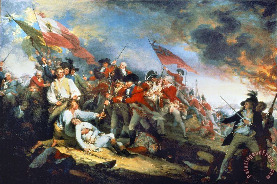 960x637 Others Battle Of Bunker Hill, 1775 Painting - Painting Battle Of Bunker Hill