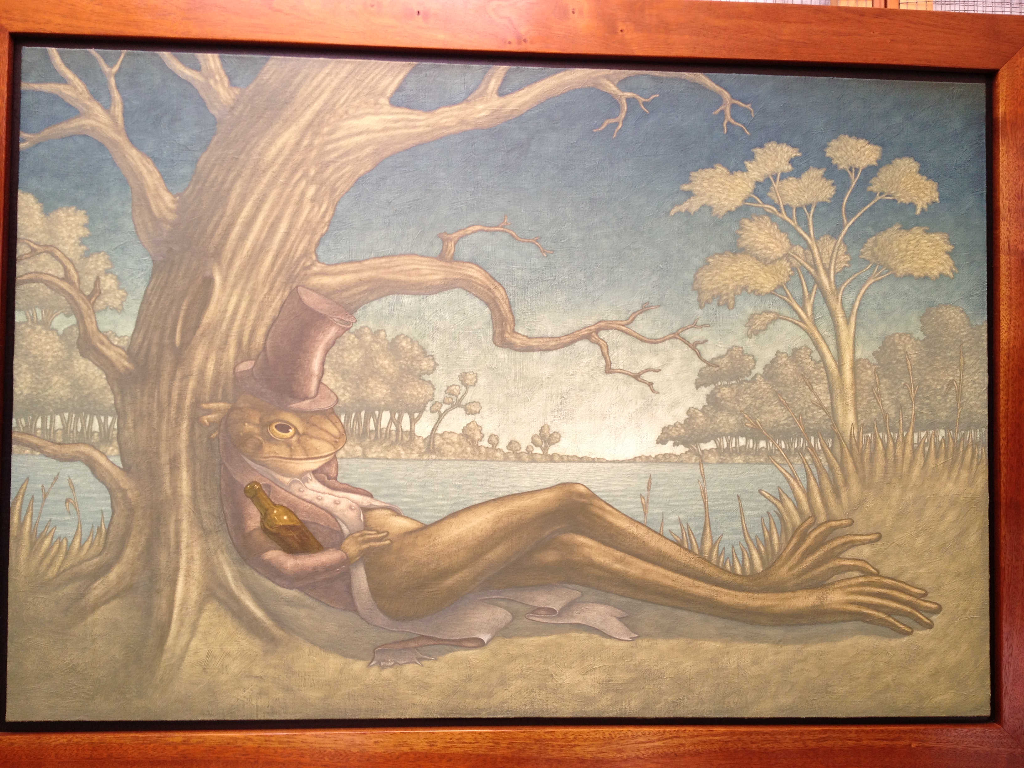 3264x2448 The Bayou City Art Festival - Painting Bayou