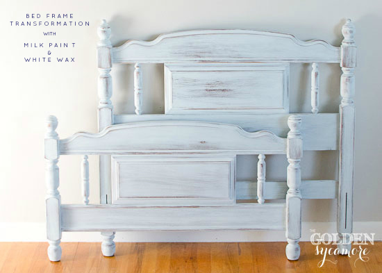 550x393 Miss Mustard Seed's Milk Paint And Big News! - Painting Beds