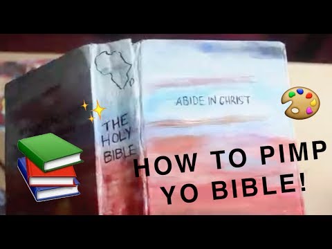 480x360 Painting A Bible! - Painting Bibles