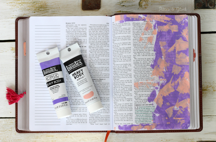 700x460 Pitterandglink Bible Journaling A Creative Way To Study God's Word - Painting Bibles