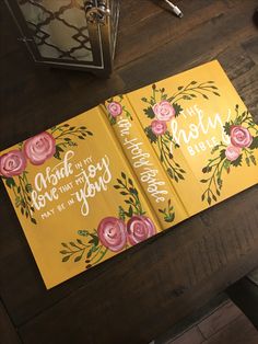 236x314 Hand Painted Bible, Custom Bible Cover Design, Custom Bible Art - Painting Bibles