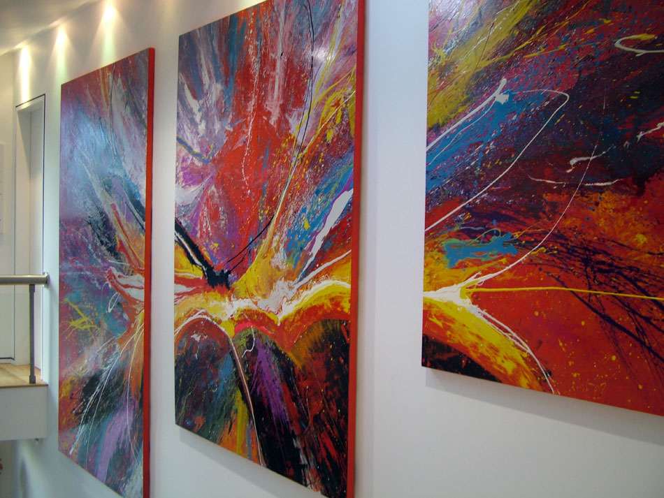 950x713 Big Art Commission Painting Large Canvas Called Aldebaran - Painting Big