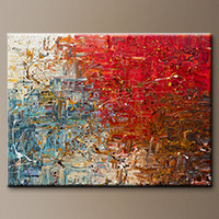 200x200 Abstract Paintingssize Large To Smalldipinti Di Arte Astratta - Painting Big