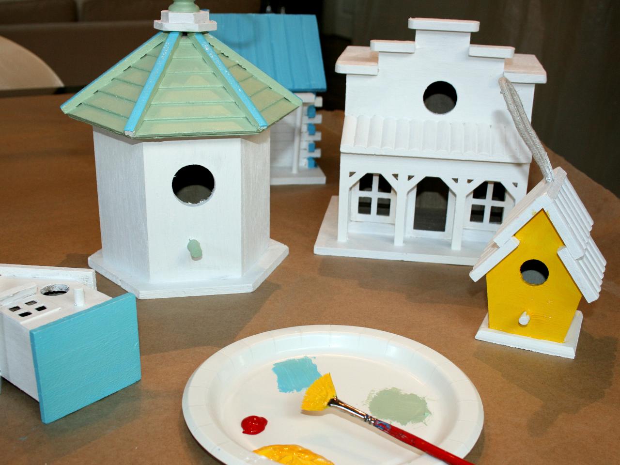 Painting Birdhouses At Paintingvalley Com Explore Collection Of