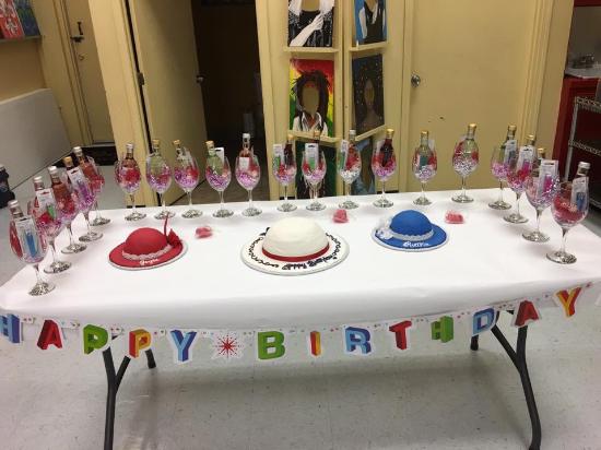 550x412 We Did A Painting Birthday Party - Painting Birthday Party