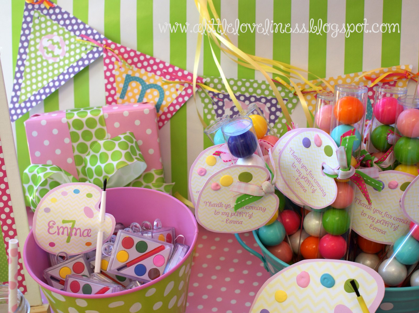 1600x1197 A Little Loveliness Emma's Pottery Painting Birthday Party - Painting Birthday Party