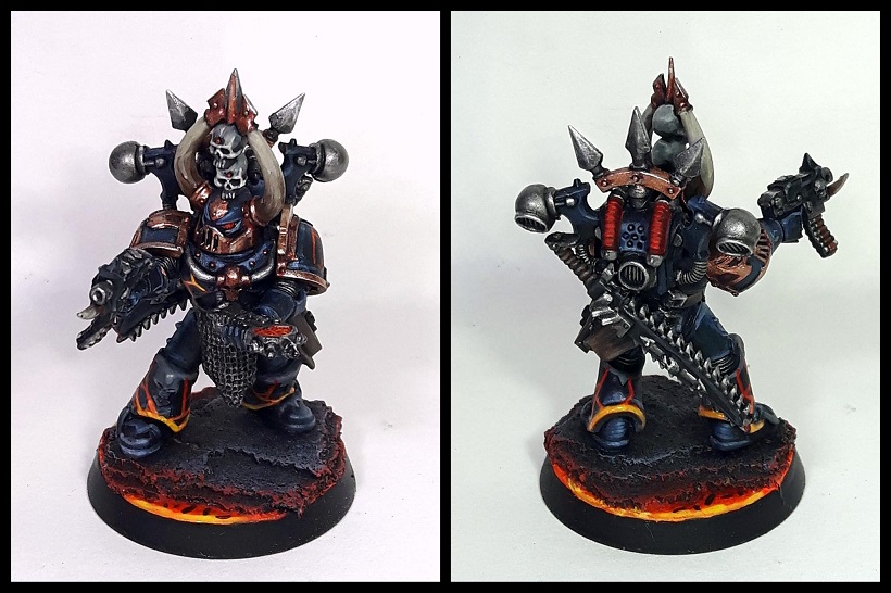 820x546 Black Legion Rises Army Of One - Painting Black Legion