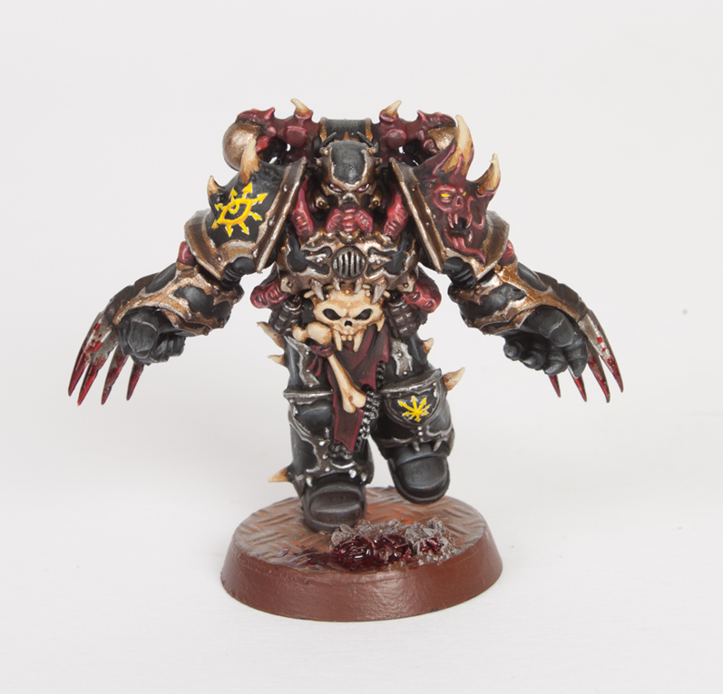 797x765 Tutorial How To Paint Black Legion Chaos Chosen - Painting Black Legion