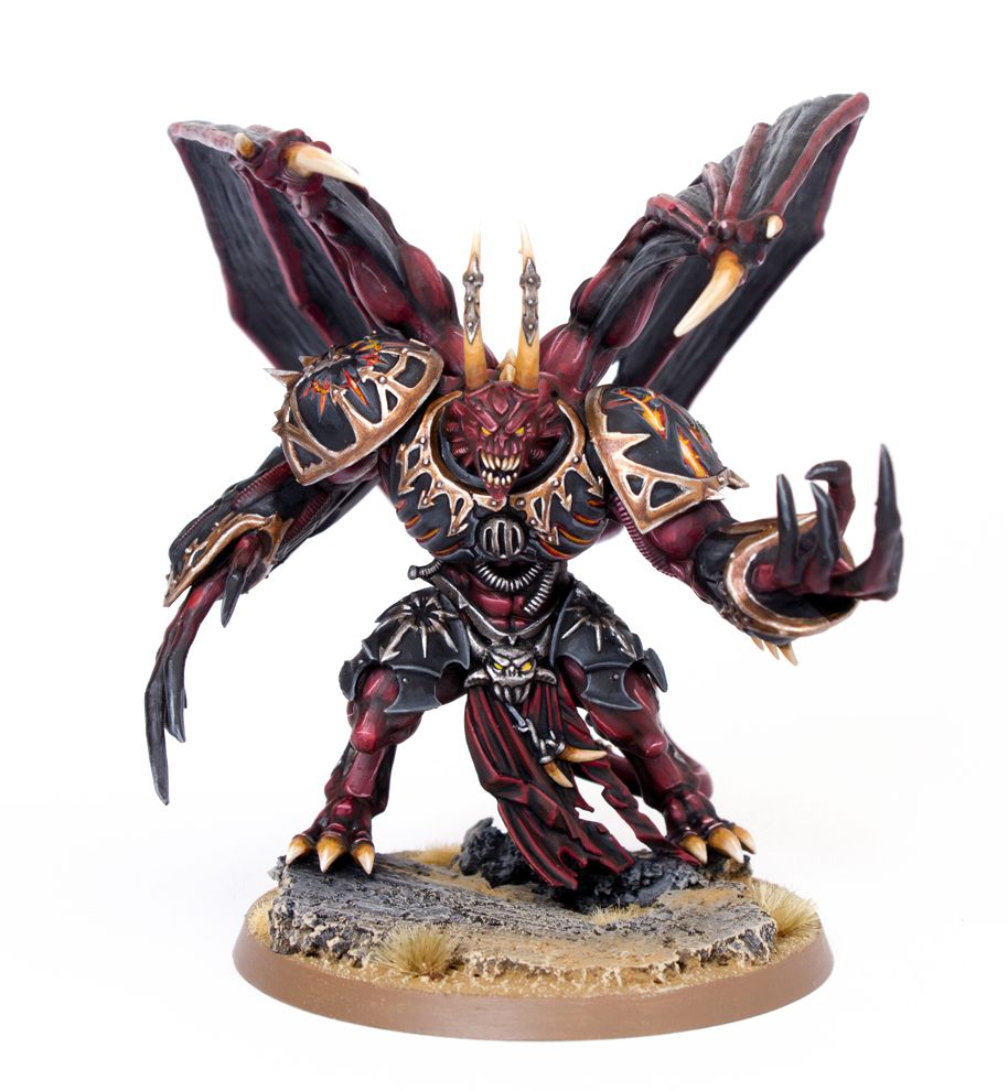 914x990 Black Legion Daemon Prince Painted By Garfy Chaos - Painting Black Legion