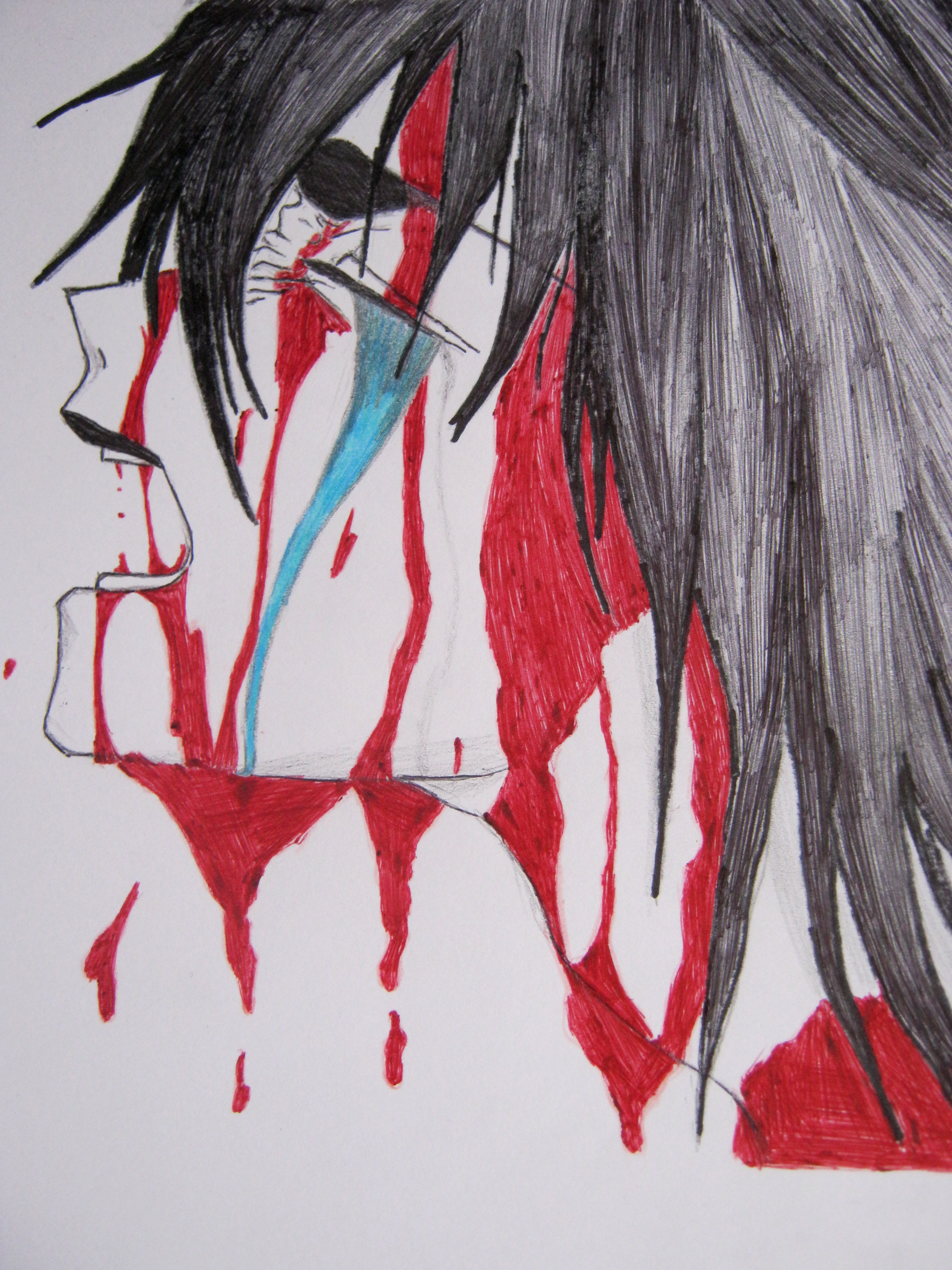 2736x3648 Free Images Pen, Red, Artwork, Painting, Blood, Sketch - Painting Blood