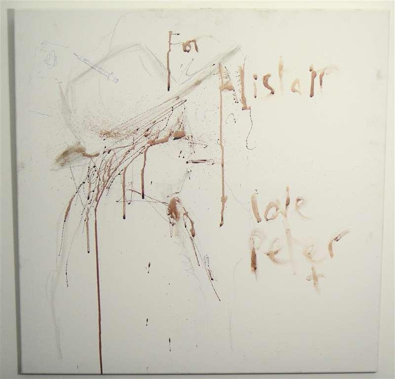 800x767 Pete Doherty Blood Painting Paul Fraser Collectibles - Painting Blood