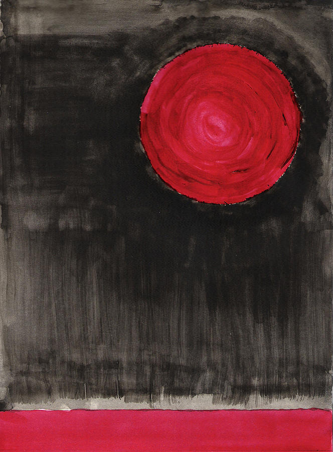 664x900 Blood Moon Painting By Eric Forster - Painting Blood