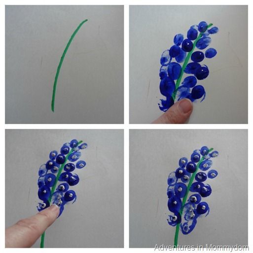 513x513 Learn How Bluebonnets Came To Texas Create, Texas And Crafts - Painting Bluebonnets