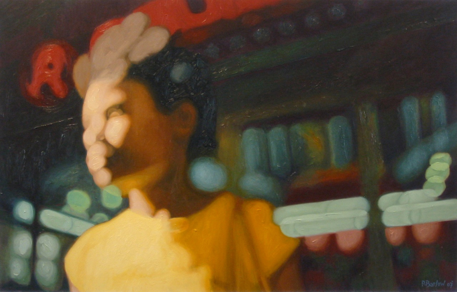 938x600 Philip Barlow The Portrait Blurry Painting Technique - Painting Blur