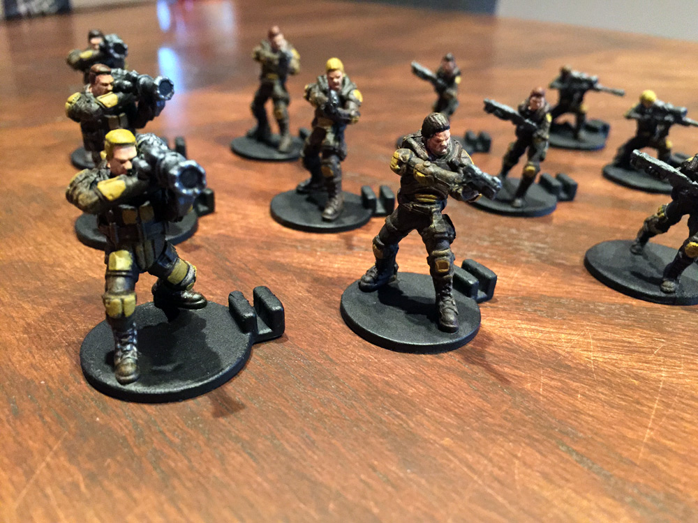 1000x750 Painted My Xcom Minis Boardgames - Painting Board Game
