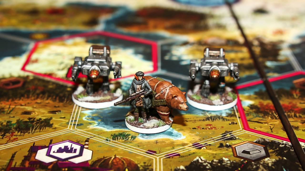 1280x720 Scythe Boardgame Painted - Painting Board Game