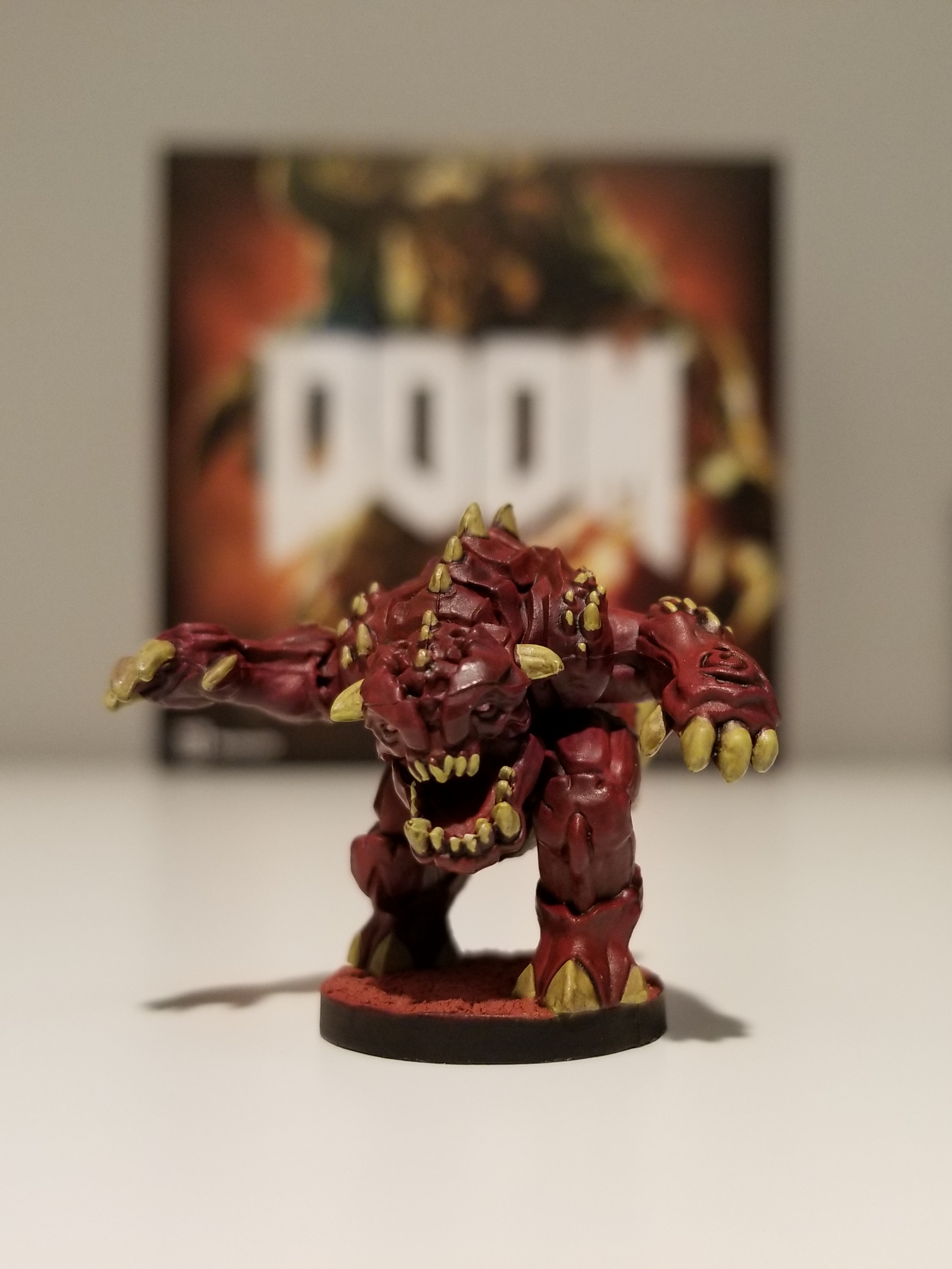 2269x3024 Finished Painting The Doom Board Game (2016) - Painting Board Game