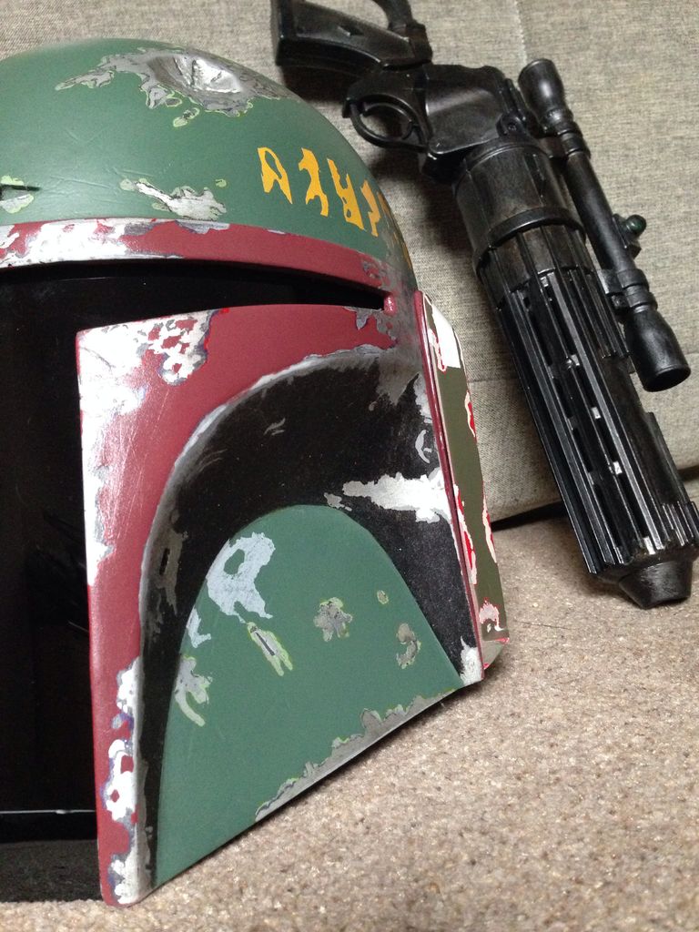768x1024 Painting A Boba Fett Helmet ( With Spray Cans ) 11 Steps (With - Painting Boba Fett Helmet