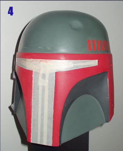 405x499 Making Boba Fett Helmet - Painting Boba Fett Helmet
