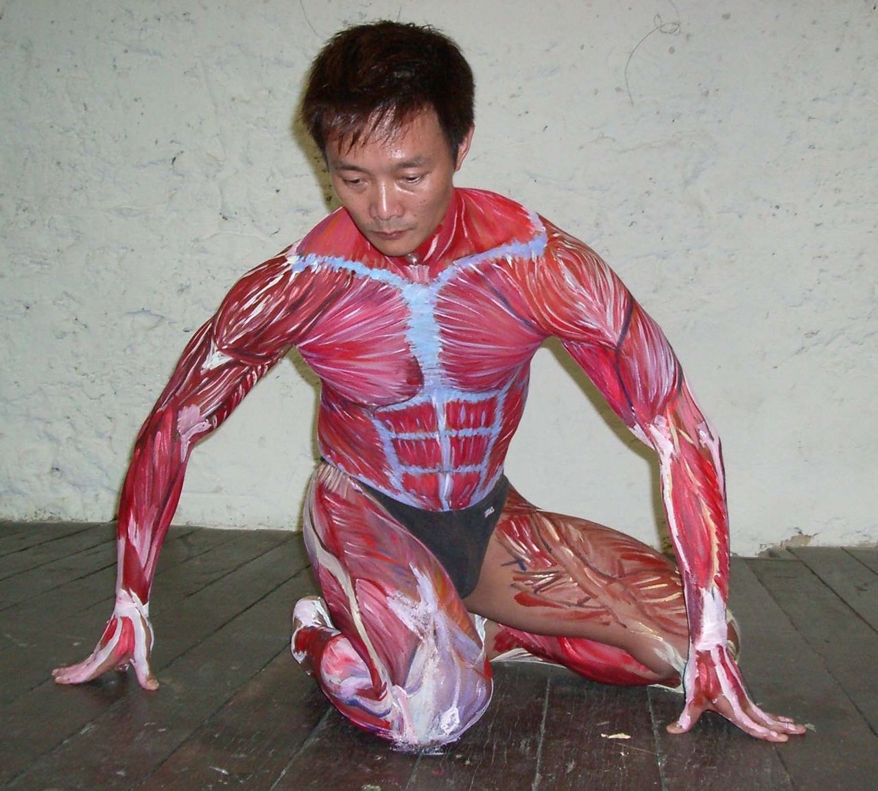 1280x1153 Body Painting Helps Anatomy Lessons News In Science (Abc Science) - Painting Body Parts