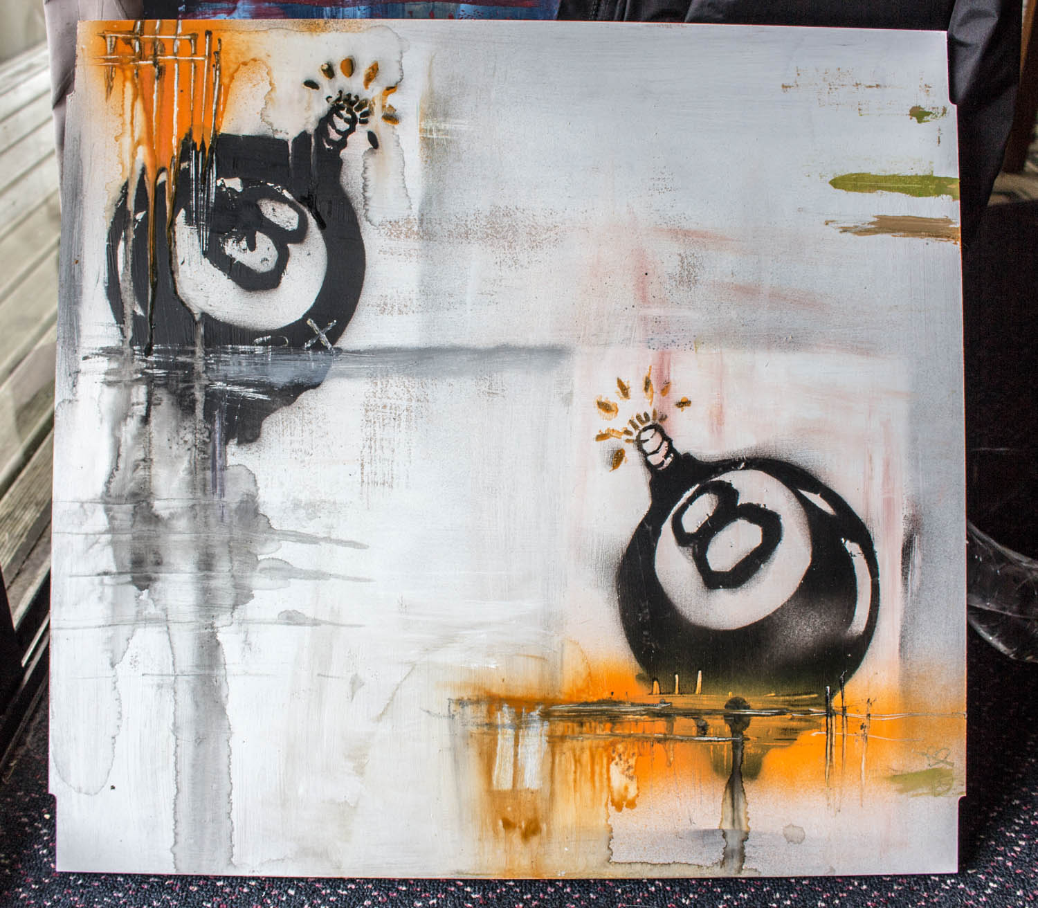 1500x1312 8 Bomb Original Board By Katie Robinson Katie Robinson - Painting Bomb