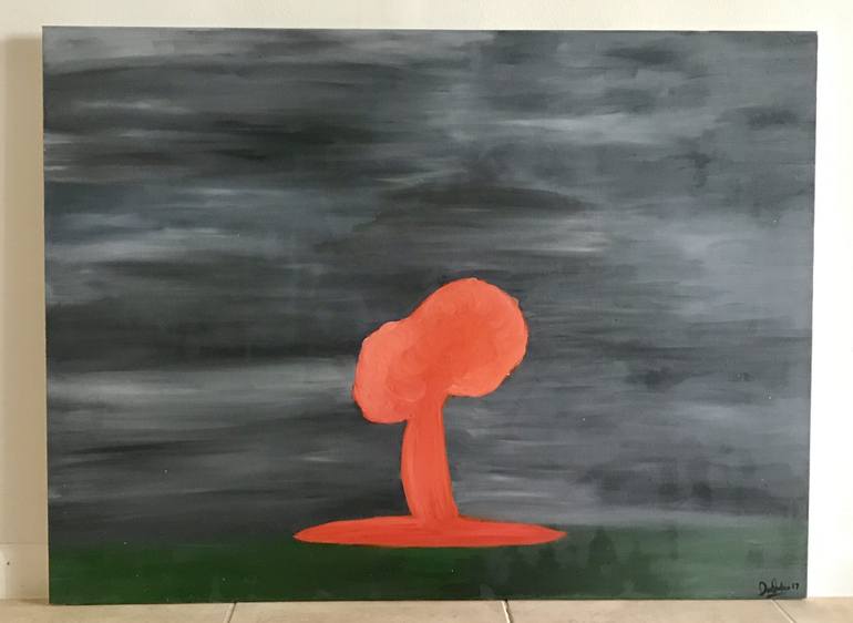 770x562 Saatchi Art Trumps Bomb Painting By Paula Rodriguez - Painting Bomb