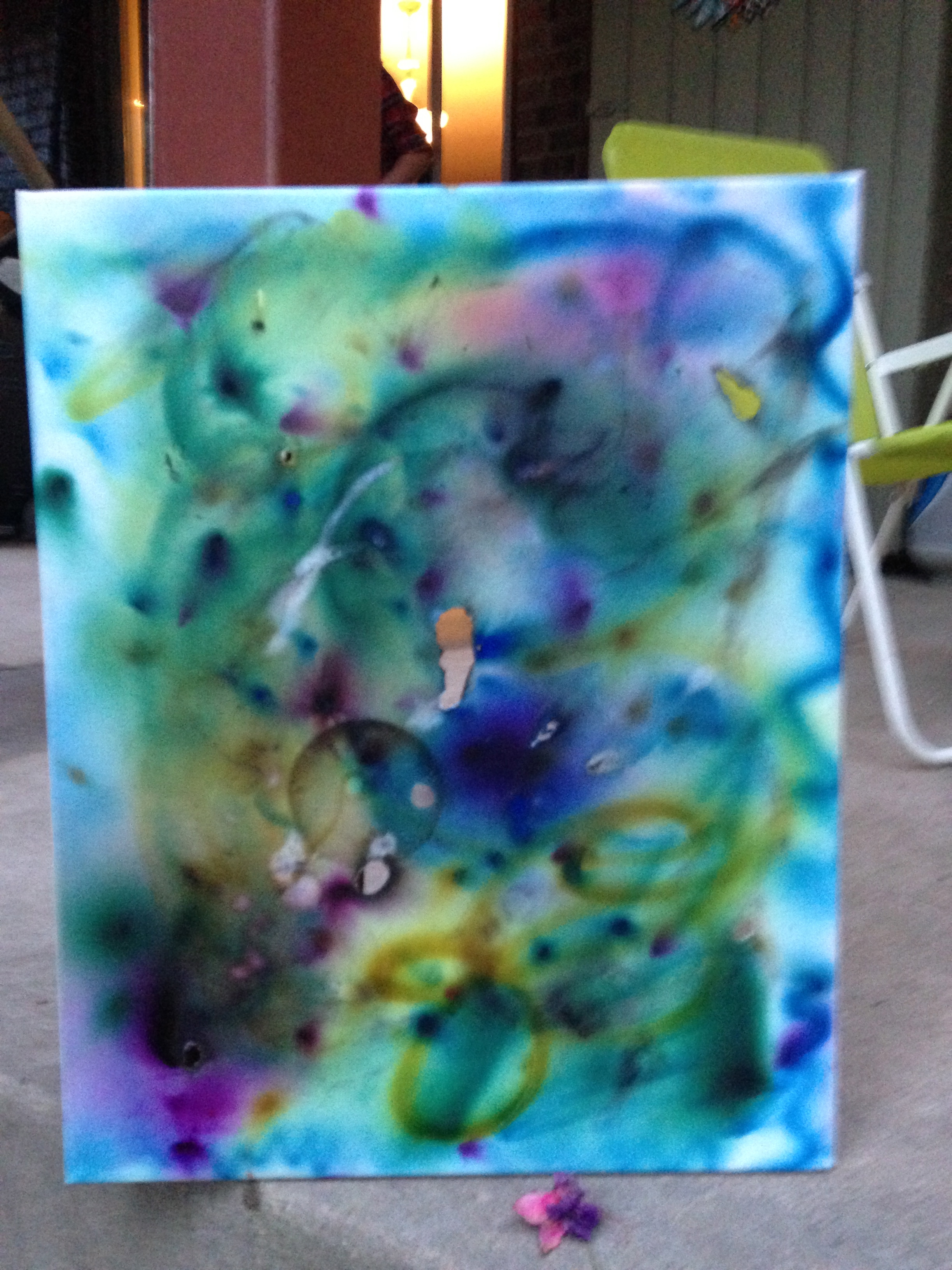 2448x3264 Smoke Bomb Painting Stephen Shugart - Painting Bomb