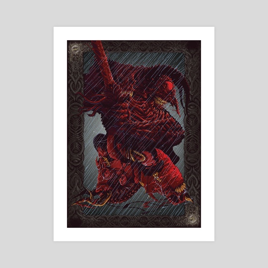 540x540 Vikings., An Art Print By Icy Bomb - Painting Bomb