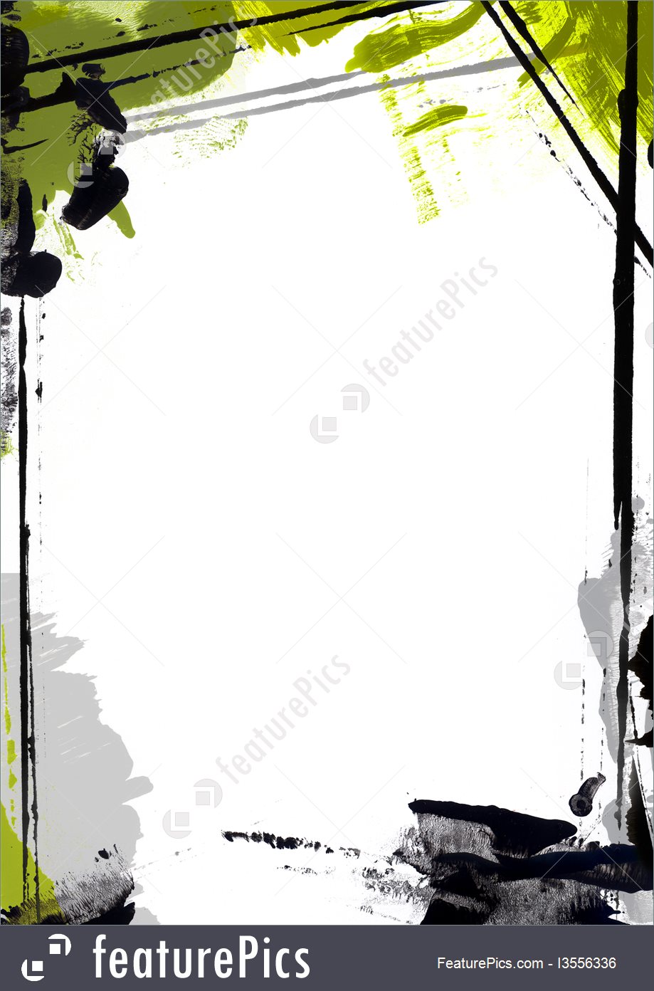 919x1392 Page Border Painting Illustration - Painting Border