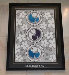 236x255 Madhubani Paintings Border Designs For Beginner - Painting Border