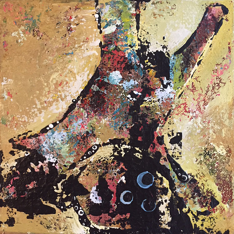 750x751 Rage Against The Bowling Ball Andrea Bogdan, Artist - Painting Bowling