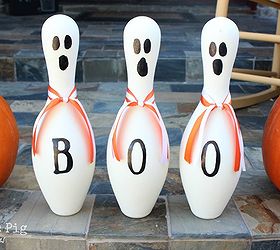 280x250 Bowling Pin Ghosts Hometalk - Painting Bowling Pins